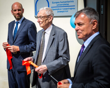 European Humanities University opens the new campus in the Old Town of Vilnius