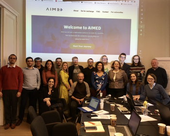 EHU discusses AIMED project trial online platform