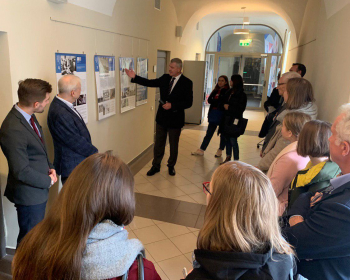 “From Peaceful Revolution to German Unity” Exhibition opened at EHU Campus