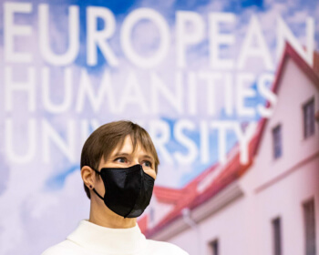 President of Estonia Kersti Kaljulaid — to EHU: “Only free people are truly creative”