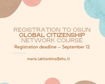 Registration to OSUN Global Citizenship Network Course