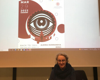 Prof. Almira Ousmanova participated in the Erasmus Teaching Program at the University of Bologna