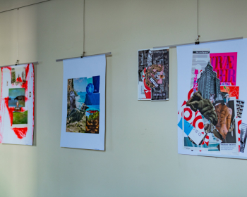 Belonging Collage Exhibition opened at the European Humanities University