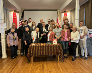 Historic Meeting with Belarusian Diaspora in New York: EHU’s Rector Strengthens Connections