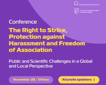 International Conference Program Announced: Exploring Labor Rights, Harassment Protection, and Freedom of Association