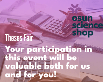 Science Shop at EHU invites to join Theses Fair 