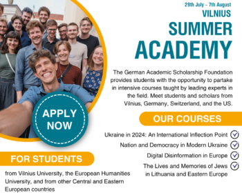The German Academic Scholarship Foundation is inviting EHU students to take part in the International Academy of the Studienstiftung