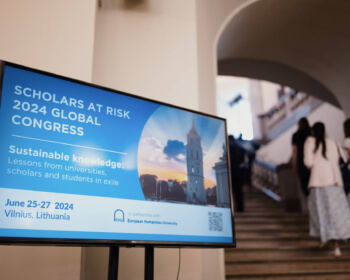 2024 SAR Global Congress in Vilnius: Uniting the Academic Community Against Threats