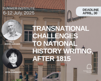 TRANSNATIONAL CHALLENGES TO NATIONAL HISTORY WRITING, AFTER 1815