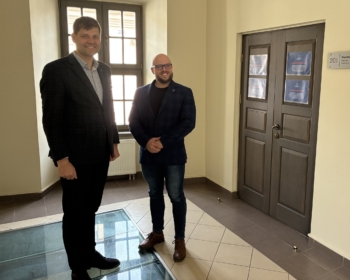 Meeting with Dr. Mindaugas Nefas, Vice Chancellor of the VDU Academy of Education