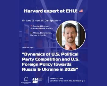 🇺🇸 Guest Lecture by Dr. Dan Epstein at EHU: U.S. Politics and Foreign Policy in 2025