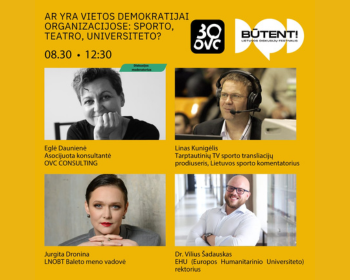 Shaping Ideas for Society: EHU Rector and academic community at the “Būtent” Festival